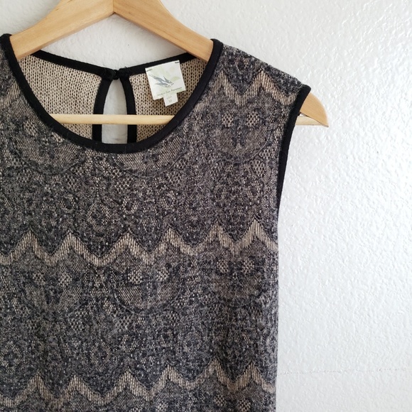 Anthropologie Black Lace Dress - Picture 4 of 8